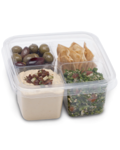 GS6-4 PLA 4-Comp Clr On-The-Go Box