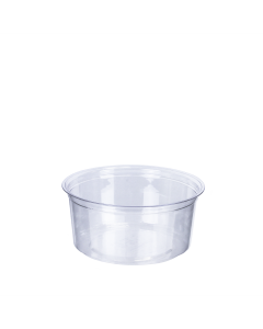 12-oz PLA Round Clear Deli Container